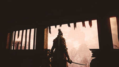 Sekiro, o protagonista do videojogo Sekiro: Shadows Die Twice. 8K