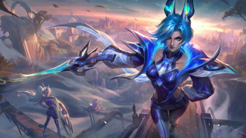 Fiora, a grande duelista de League of Legends, preparava-se para a batalha. 8K