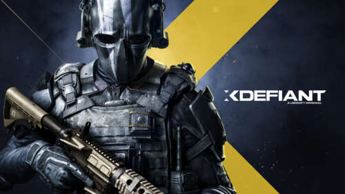 Um soldado tático de XDefiant, equipado com armadura de combate avançada e equipamento... 8K