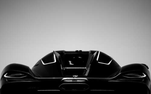 Uma visão detalhada do hiperdesportivo Koenigsegg Jesko Absolut, com foco na sua... 7680x4800