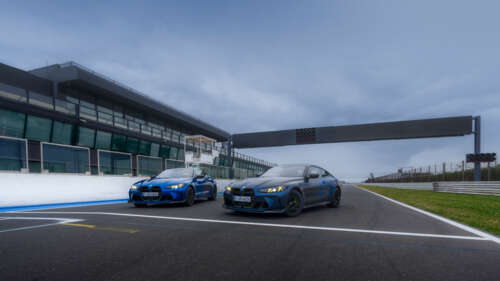 BMW M4 CS Edition com a decoração e as cores da equipe de corrida Valentino Rossi... 8K