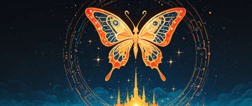 Um artefato circular, ricamente decorado, de cor dourada, com padrões que lembram...