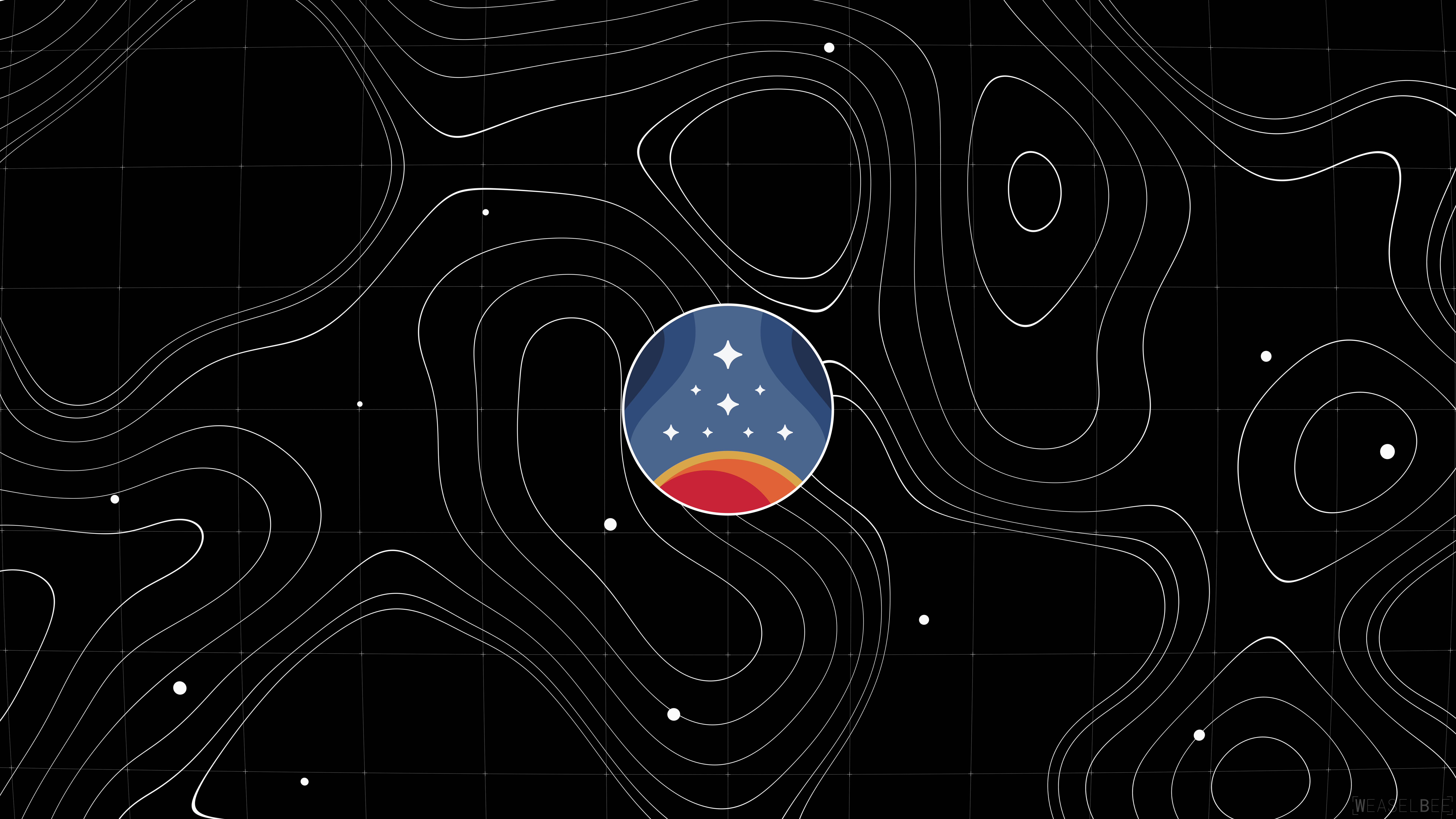 Ilustração minimalista de ficção científica, em tons escuros, que representa a silhueta de um astronauta no espaço profundo, com alto contraste entre o preto e os tons escuros, otimizada para ecrãs OLED.