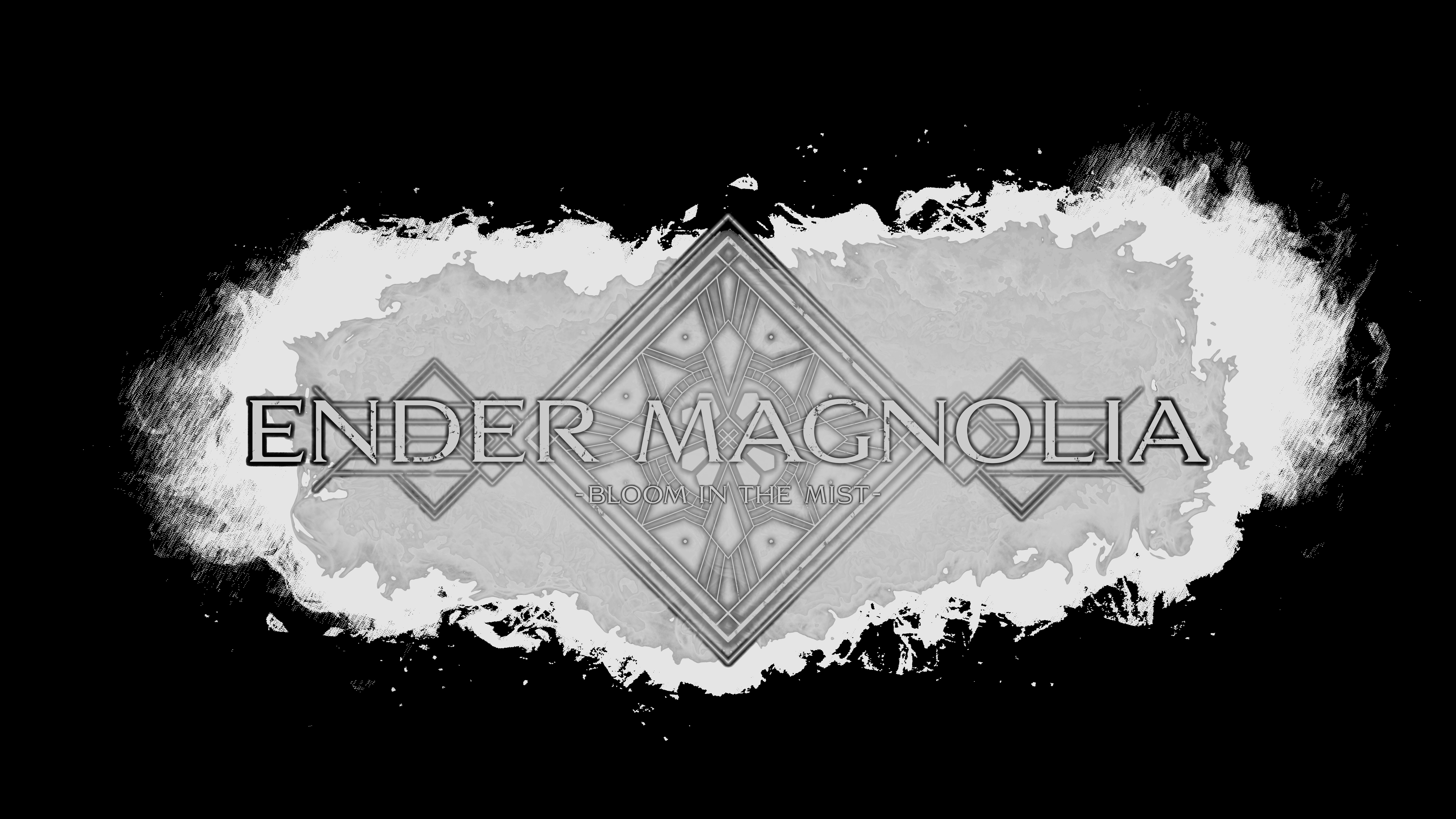 Logotipo oficial do videojogo Ender Magnolia: Bloom In The Mist.