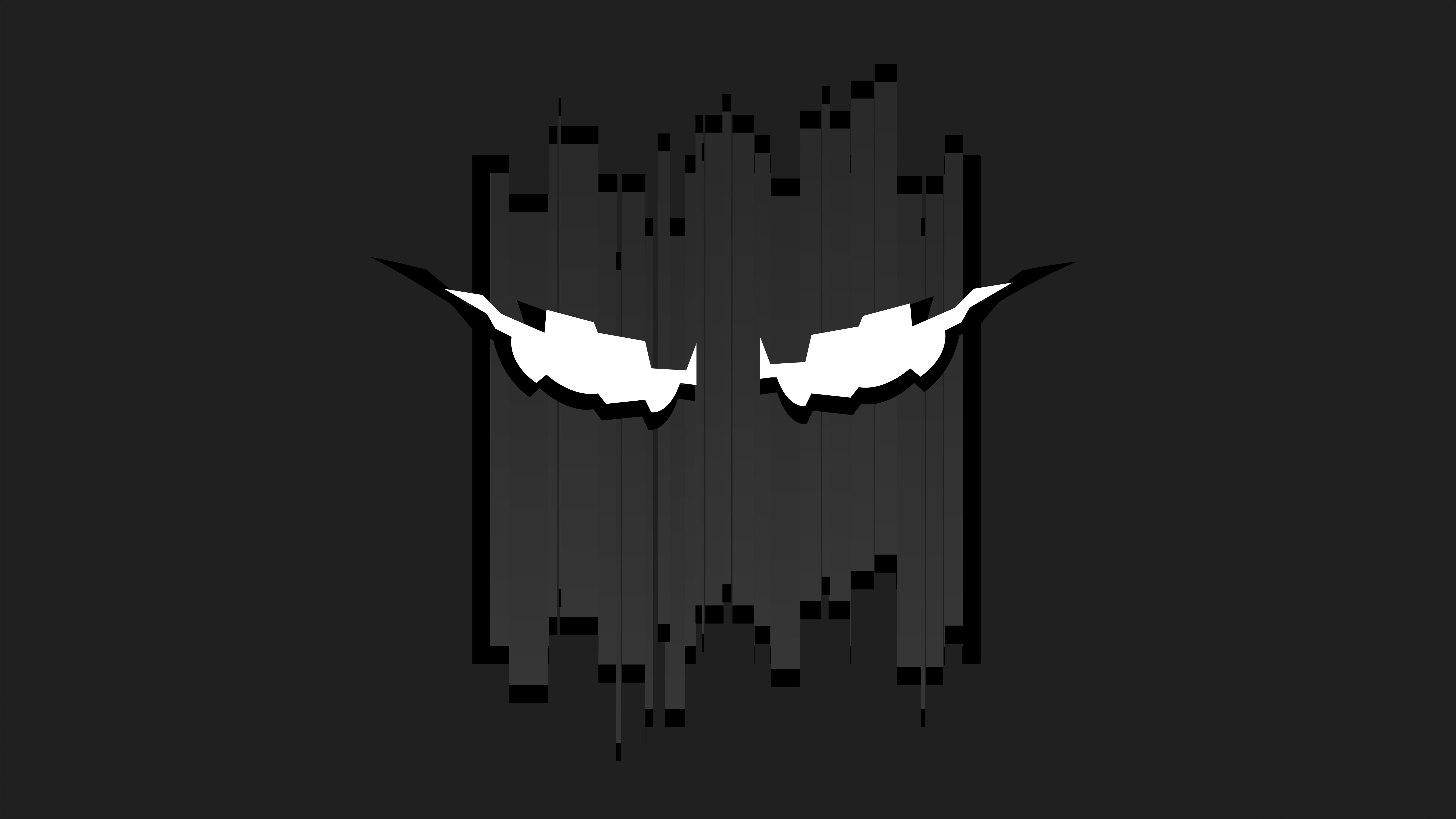 Um design gráfico minimalista do personagem Vigil, do videojogo Tom Clancy’s Rainbow Six Siege.